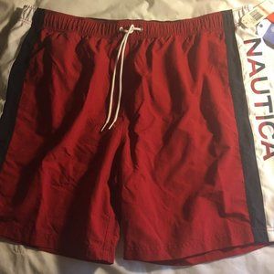 New Nautica Quick Dry Swim Trunks